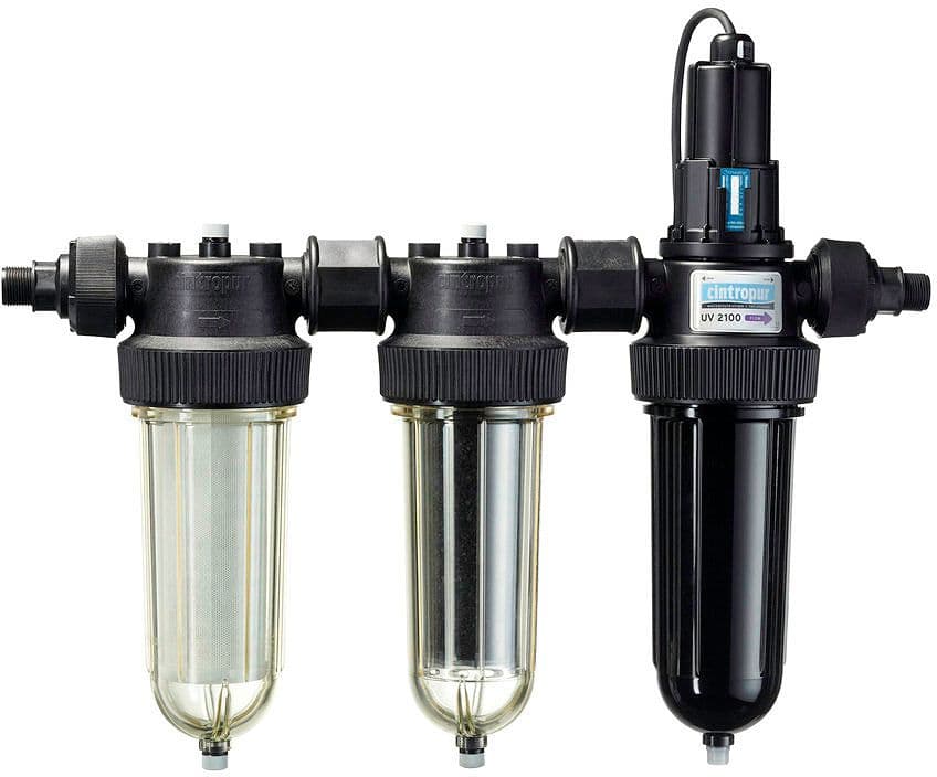 FILTRE A EAU TRIO-UV 25W CINTROPUR