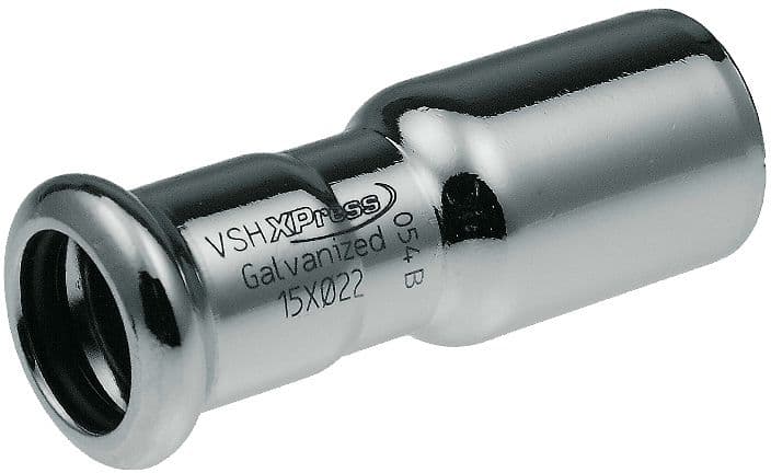 ACIER ZINGUE A SERTIR ALLONGE REDUCTION VSH 28-15MM