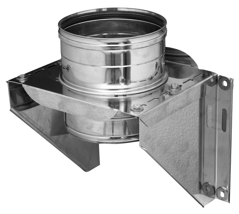 Dinak SW06 853 support mural élément court D130 inox 316L triangulaire R1mm