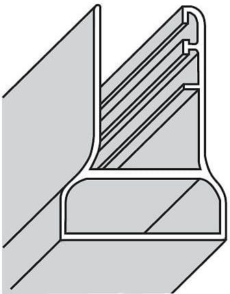 PROF.PROL.LIFT 15MM P.PRT/PAR.FIX G/D CH