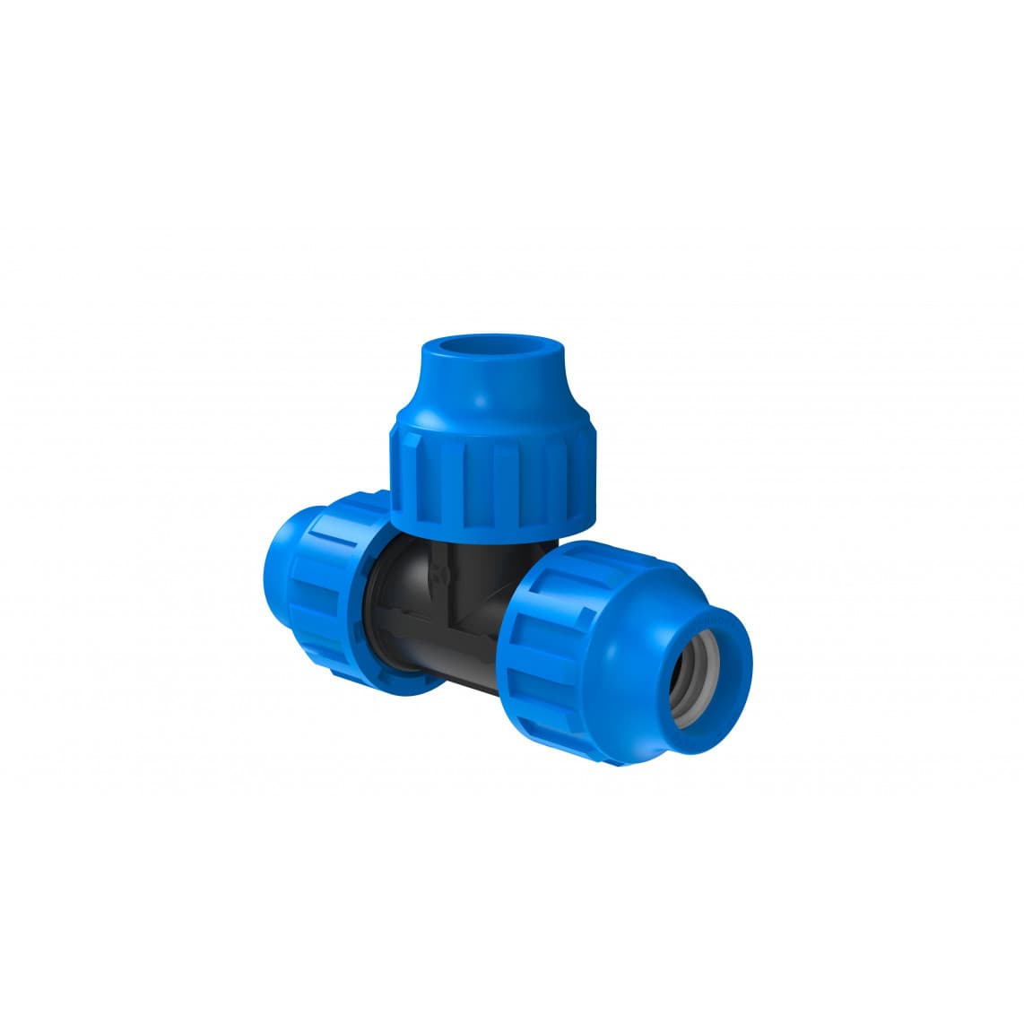 984844217 PP pièce en T, 25 mm, raccord à serrer pour PEHD/socarex