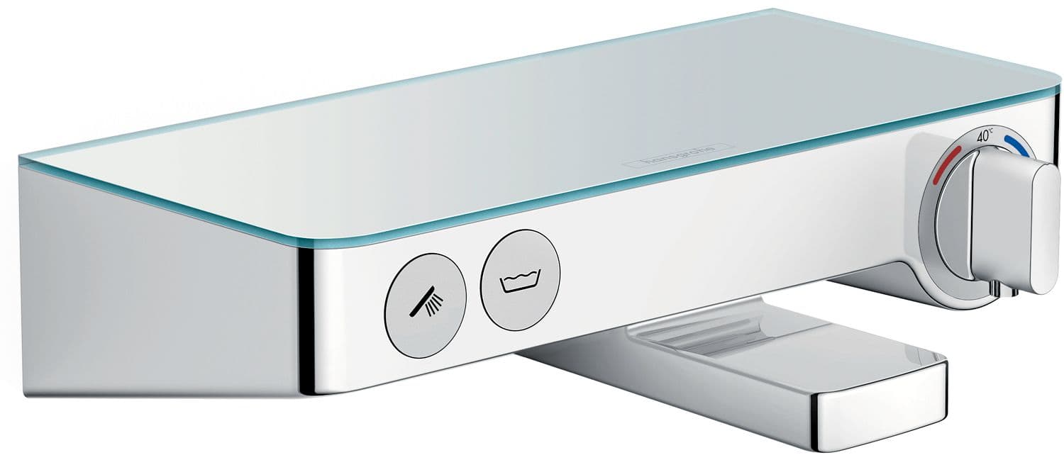 THERMOSTAT BAIN PUSH SELECT HG CHROME