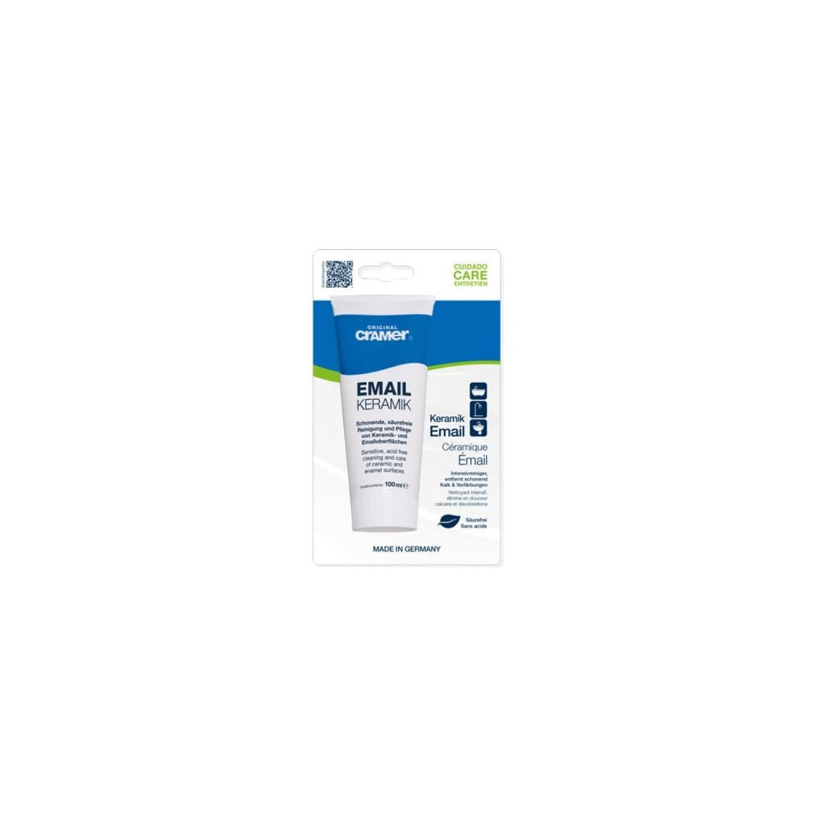 98695170 CRAMER Email/céramique pâte de nettoyage, 100 ml, en tube