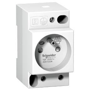Prise Din iPC - 2 pôles + T - 16A - 250 Vac - NFC 15100