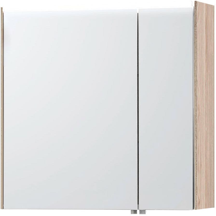 ARMOIRE DE TOILETTE MOLTO 71CM AVEC ECLAIRAGE LEDLINE CHENE NATURE