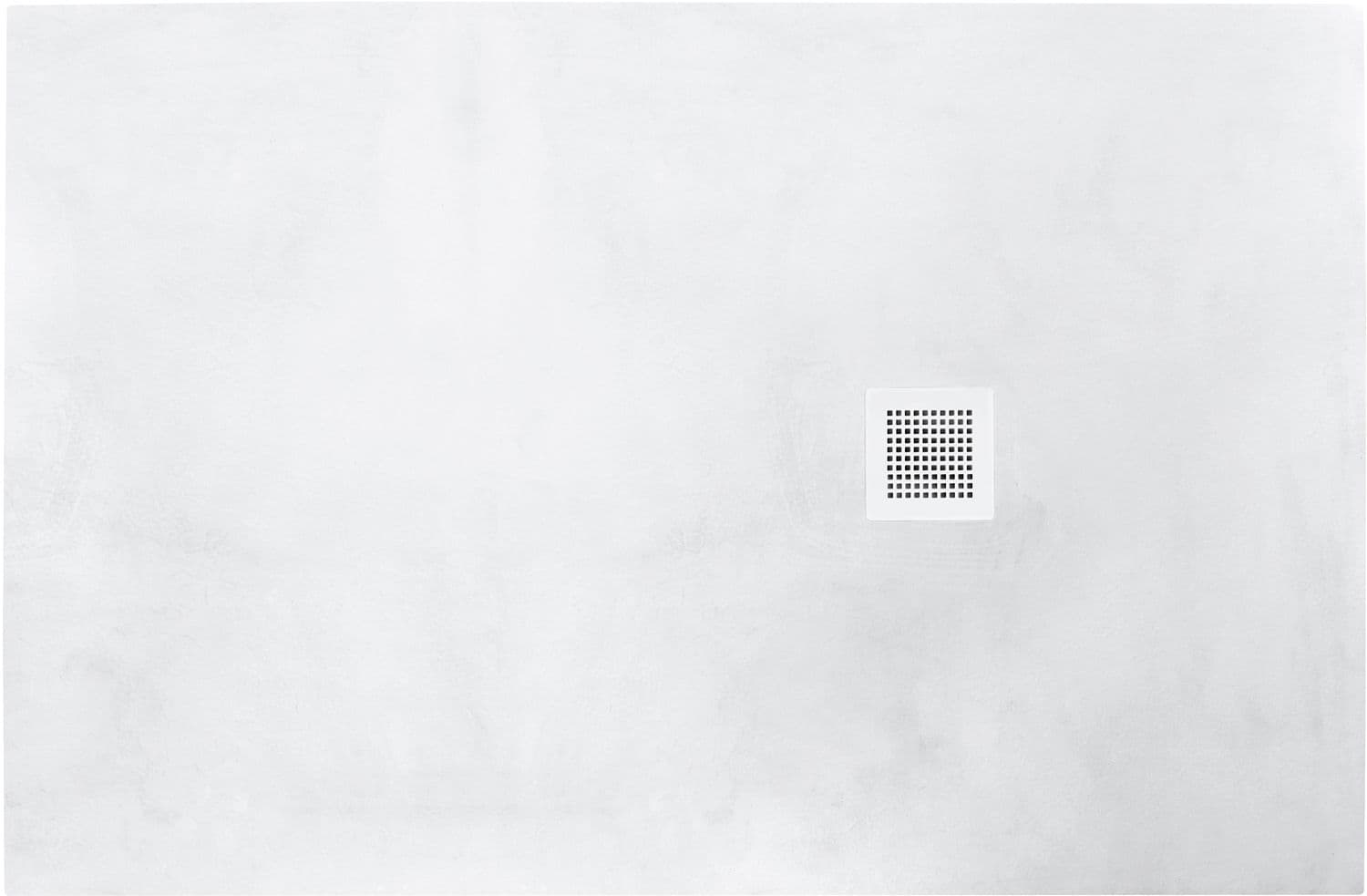 PLAQUE DOUCHE ROCK 90-140-3,5 INCLUSIF GRILLE BLANC