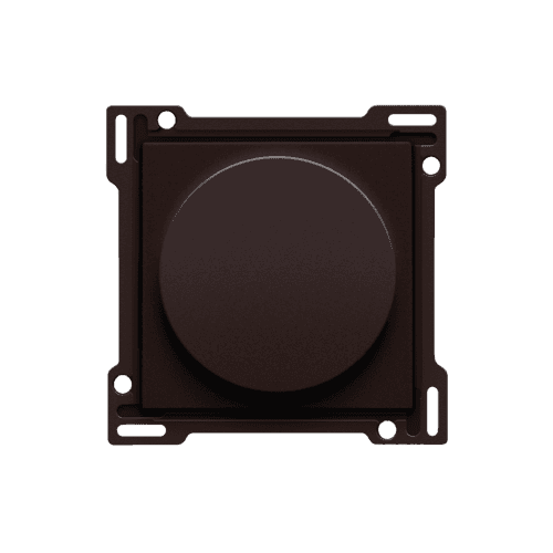 Set de finition 0-1-2 pour interrupteur rotatif pour moteurs, couleur dark brown coated