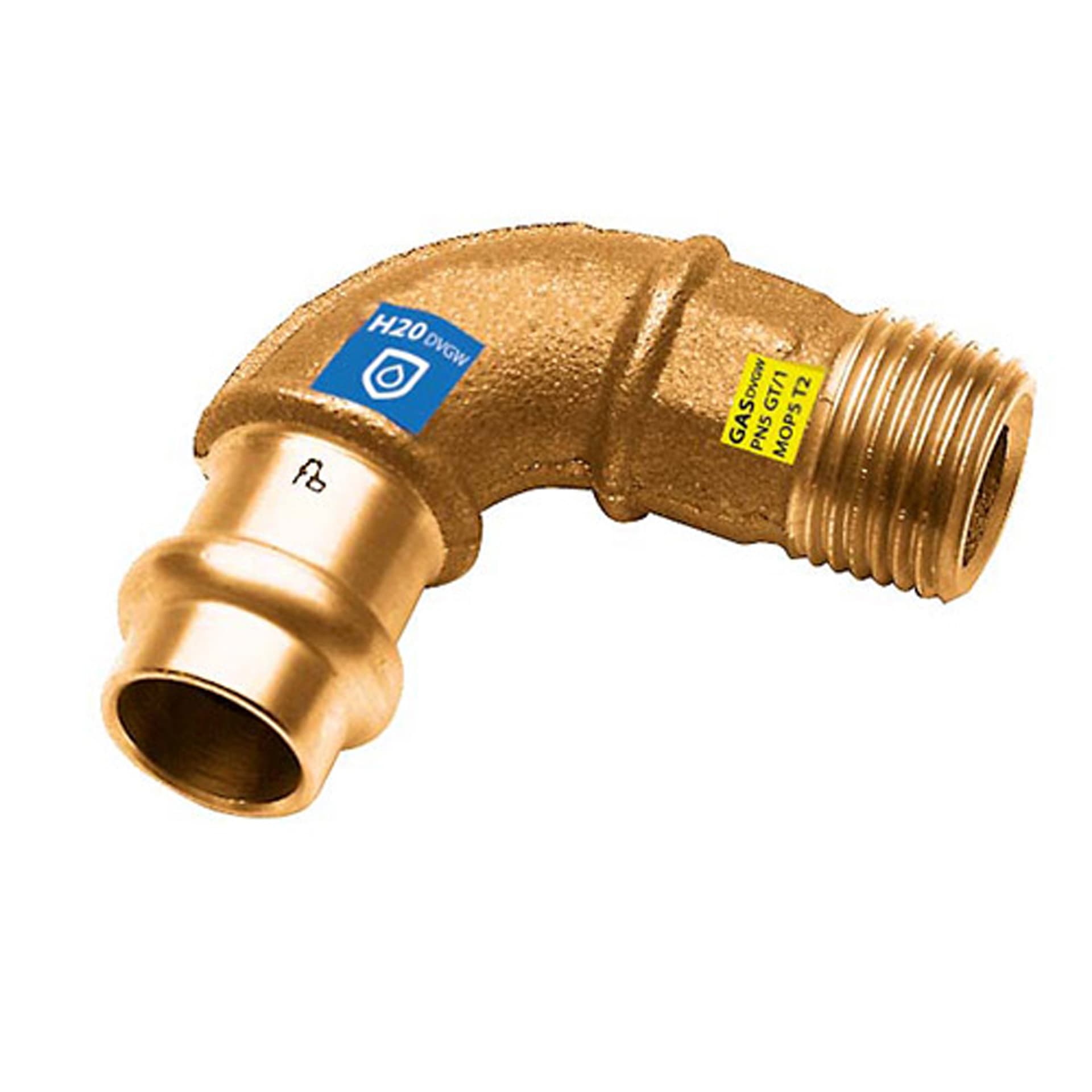 COUDE 90° M, FILETAGE R 1X28