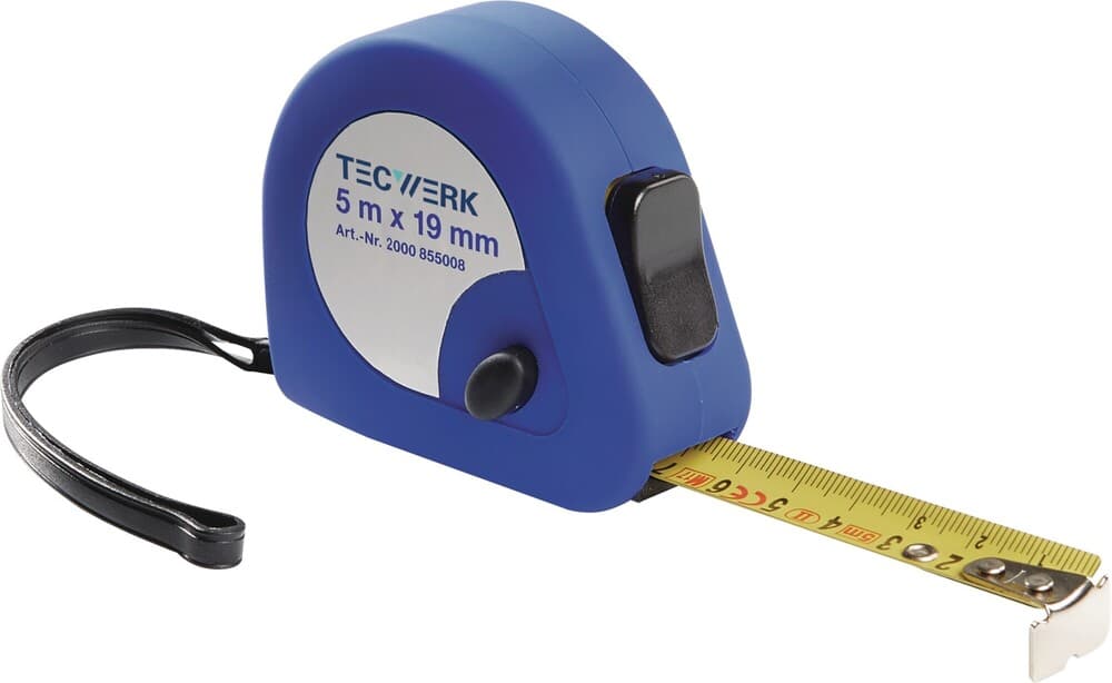 Tecwerk mètre-ruban de poche long. 5 m