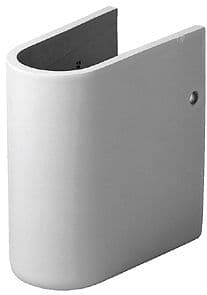 CACHE-SIPHON 1 STARCK 3 DURAVIT BLANC