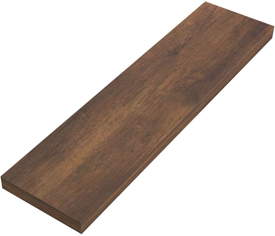 TABLETTE MURALE COFFEE 150X600X25MM JUSQU'A 7KG CHENE DECOR ROUILLE