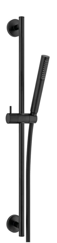 Van Marcke Nero set de douche barre 70cm 1 jet PVC souple 150cm noir mat