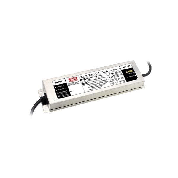 Alimentation Led 240W 24Vdc 3 entrées - 1 sortie 10A IP67