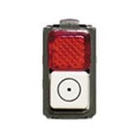 Bouton - poussoir Magic pour signalisation - Rouge - 10A - 1NO