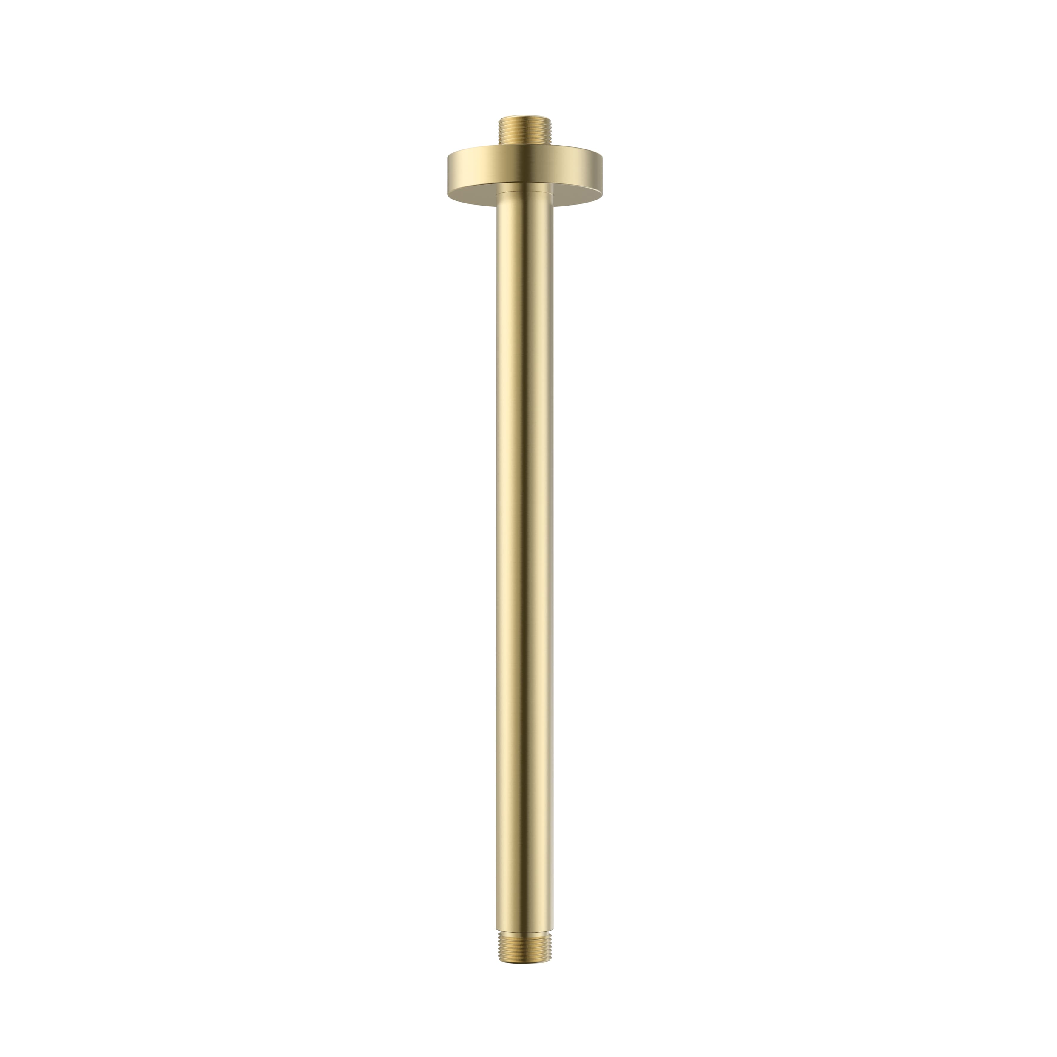 UNIFORMA BRAS DE DOUCHE – FIXATION PLAFOND – 30 CM – OR BROSSÉ (PVD)