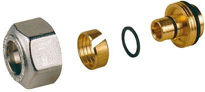 ADAPTATEUR ALU PEX/PVE GIACOM.22A-26X3MM