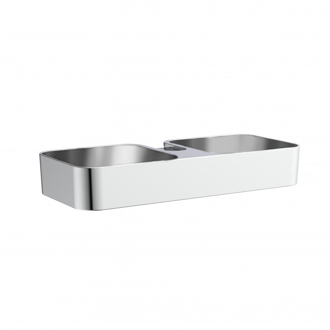66500 Tablette de douche DN 19/22/25 mm, chromé, pour barre de douche