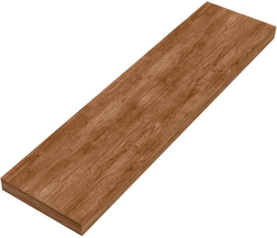 TABLETTE MURALE COFFEE 150X600X25MM JUSQU'A 7KG TECTONA DECOR CANNELLE