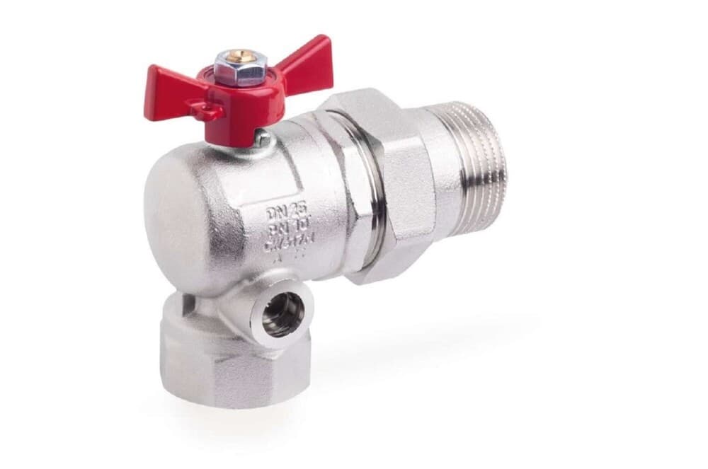SYSTEMPEX vanne à bille équerre D3/4" rouge