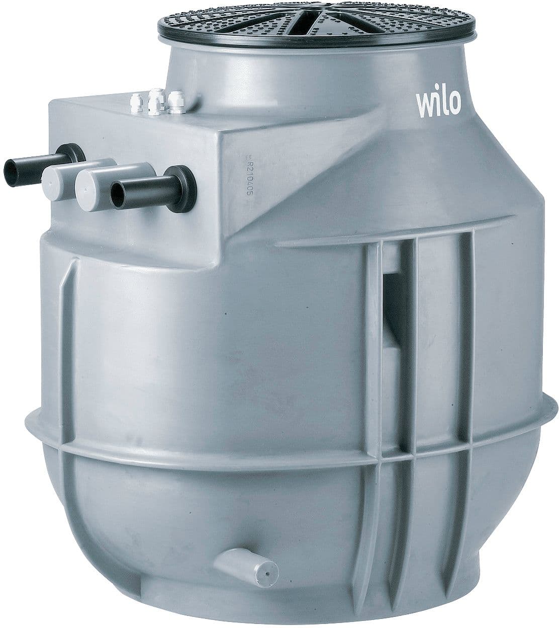 PUIT DE RELEVAGE AVEC 2 POMPES DRAINLIFT WS40D MONO WILO 400L