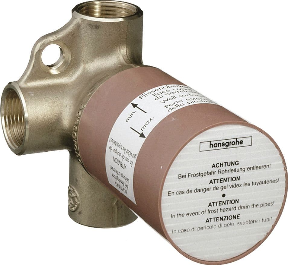 ROBINET INVERSEUR A ENCASTRER 3 VOIES TRIO-STOP HANSGROHE/AXOR