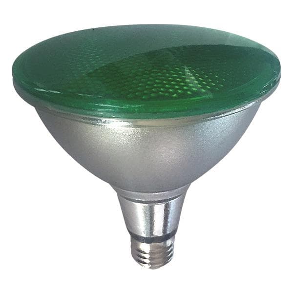 Lampe Led SMD Par38 15W E27 42V verte 45° IP65