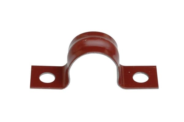 Attache en acier Rouge laquée 20mm