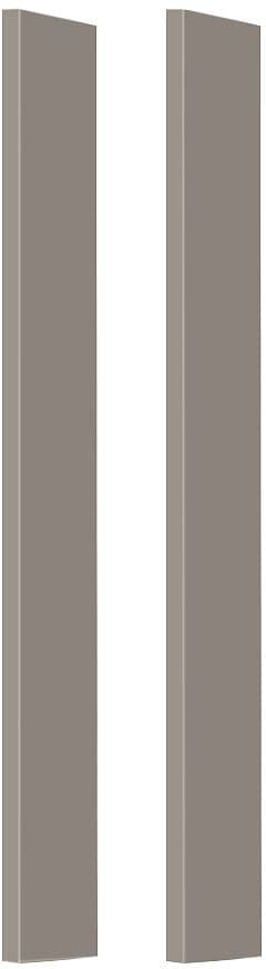 PAROI LATERALE POUR ARMOIRE DE TOILETTE MOLTO (SET 2 PIECES) POUDRE GRIS
