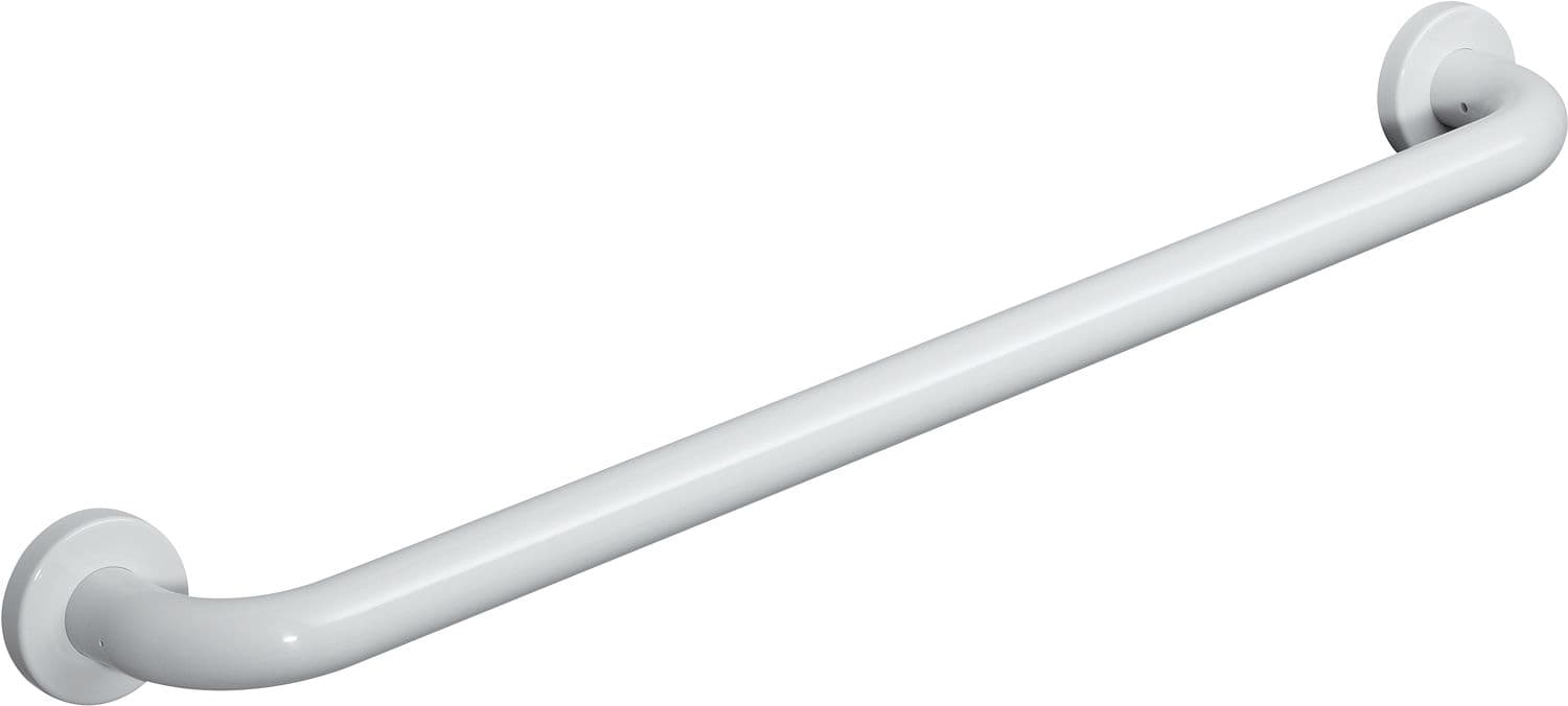 SECHE-SERVIETTE FIXE AVEC ROSACE HEWI 477 57CM BLANC