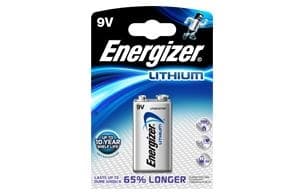 Energizer - pile Lithium - 9V / 6LR61 - 1 pièce