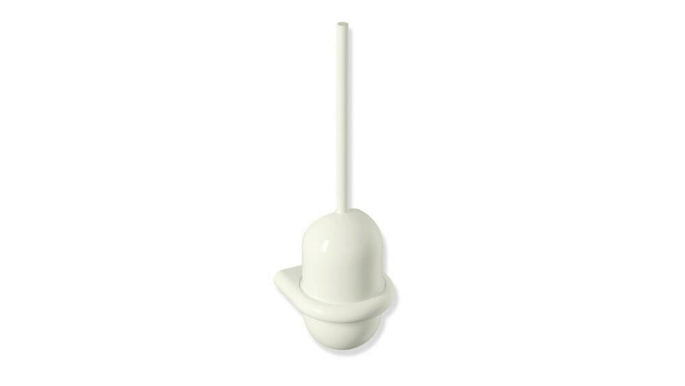 Hewi 477 porte-brosse WC mural blanc protection antivol