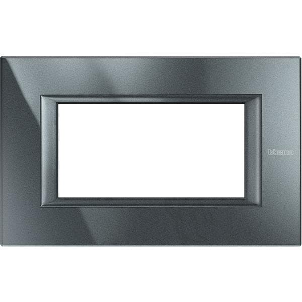 Axolute plaque 4 modules Anthracite