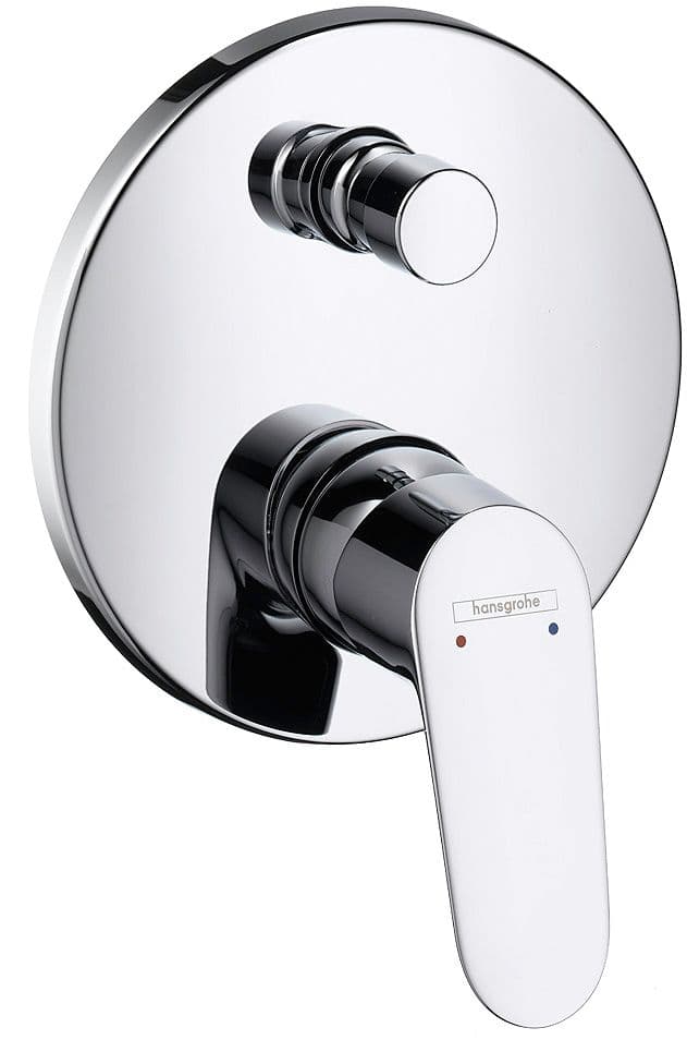 SET DE FINITION MITIGEUR DE BAIN FOCUS E² HANSGROHE CHROME