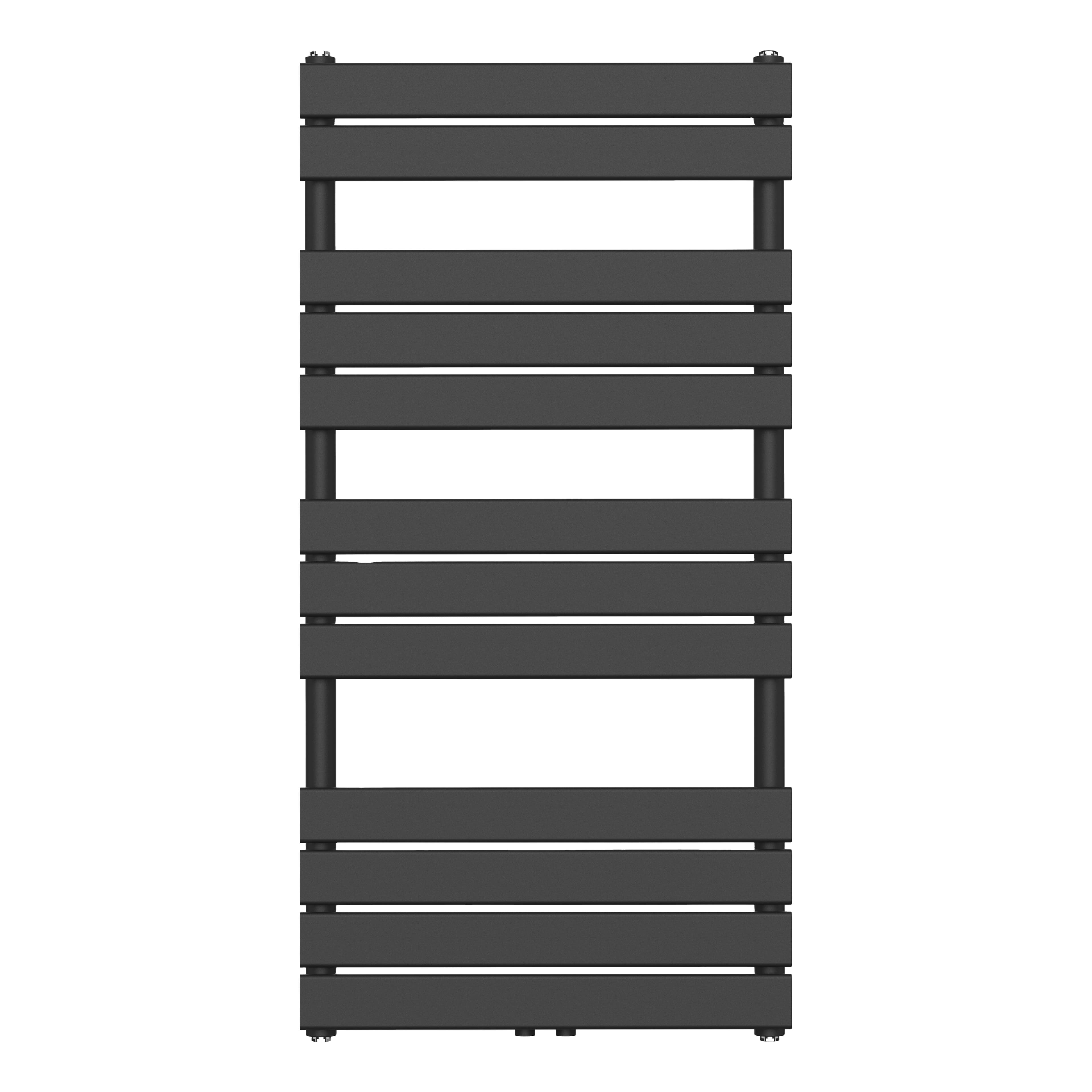 RADIATEUR SÈCHE-SERVIETTES RACCORDEMENT CENTRAL NOIR 1200X600-681W