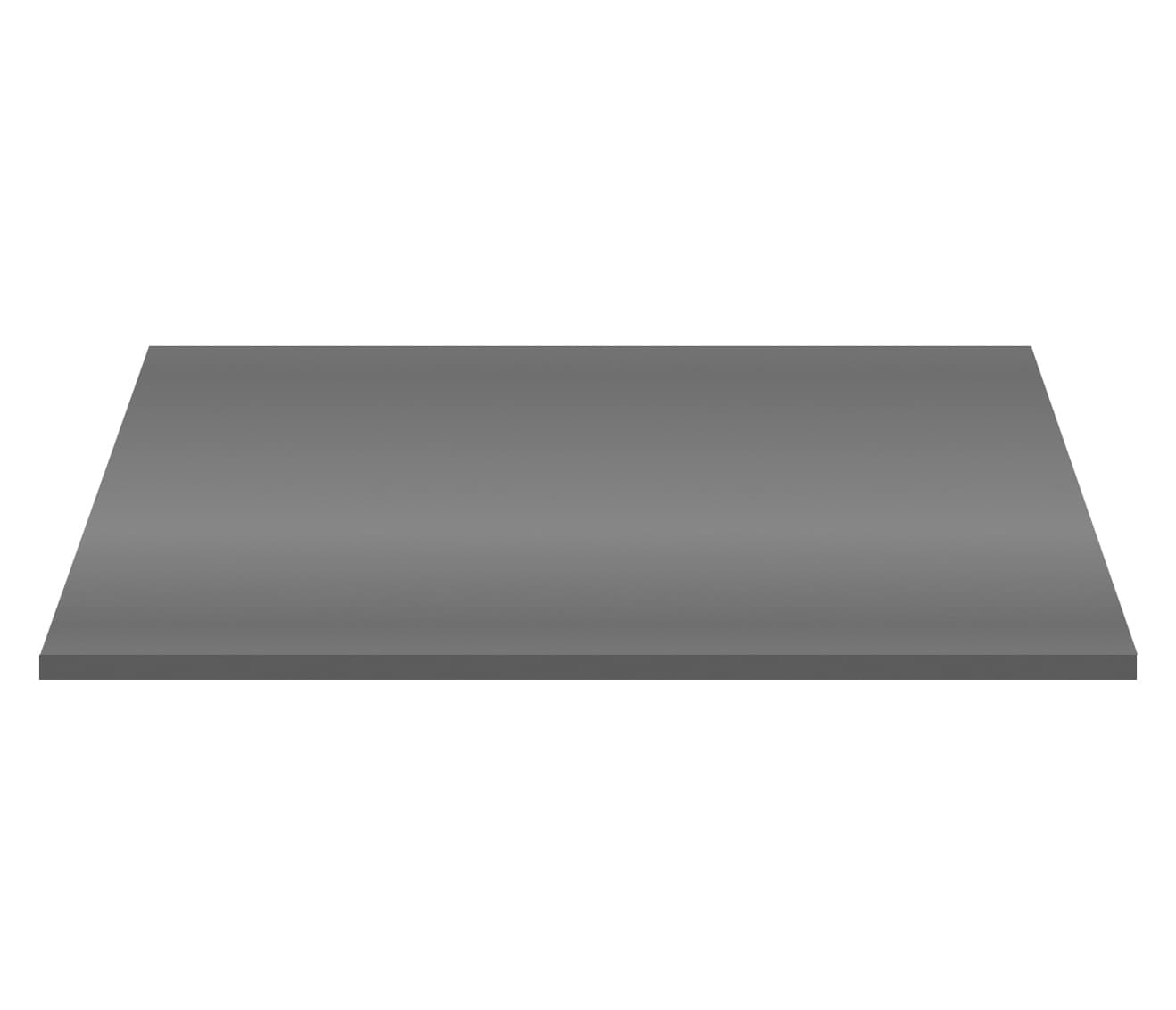 ALONI TABLETTE EN MDF (96.4X45.5X2.6 CM) - GRIS BRILLANT