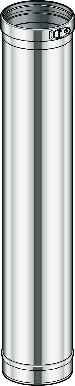 TUBE A SIMPLE PAROI INOX CONDENSEUR POUJOULAT 180 95CM