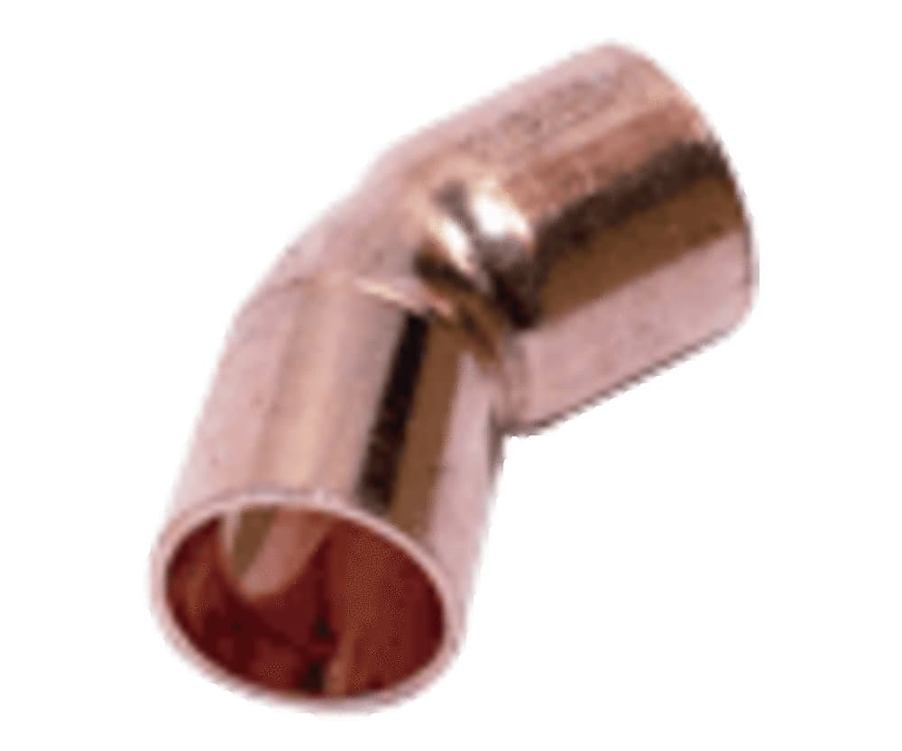 Conex Bänninger courbe 45° cuivre étiré MF 16
