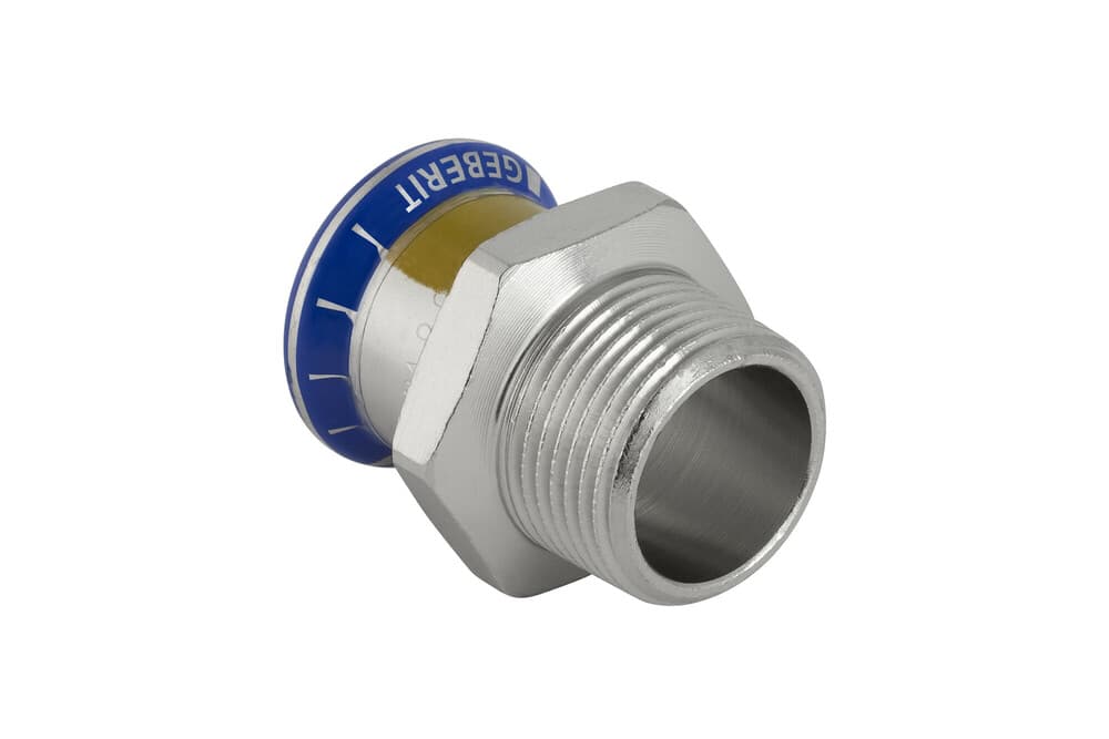 Geberit Mapress acier inoxydable gaz mamelon D 35-5/4 M-34072