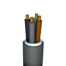 Xvb 4 x 10 Gris sur bobine de 500m classe CPR: CCA s3d2a3