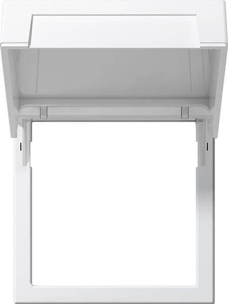 Cadre de montage avec clapet Blanc satiné