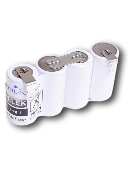 Rangée NiCd 4,8V 1,6Ah VNT CS U + faston +4 -1