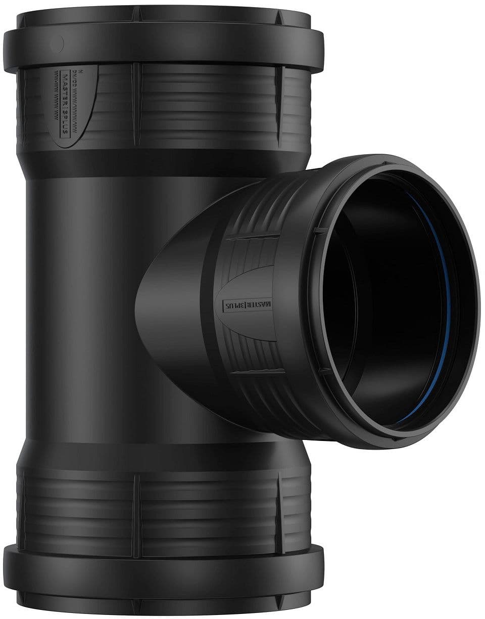 T PP 90°FFF 125-110MM NOIR