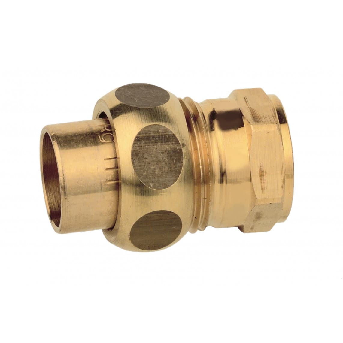 989248055 BR raccord à visser, vierge, 18 mm x 1/2" F, à joint conique, 1 manchon (4340g)