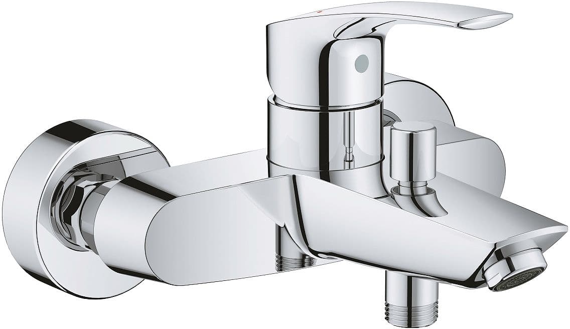 MITIGEUR BAIN EUROSMART FG NU CHROME