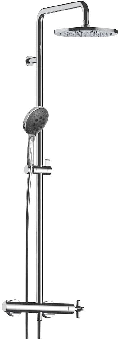 COLONNE DE DOUCHE +THERMOSTAT ICONA CLASSIC FANTINI 24CM CHROME