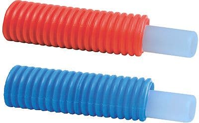 TUBE VPE SANITAIRE + GAINE GIACOFLEX GIACOMINI 16X2,2 BLEU ROULEAU 50M