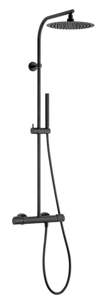 Van Marcke Nero II système de douche thermostatique noir mat
