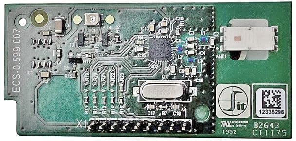 CIRCUIT IMPRIME RF COMFO AIR Q 350/450/600 ZEHNDER