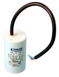 Condensateur 10 µf 450V 30 x 70mm avec câble 250mm