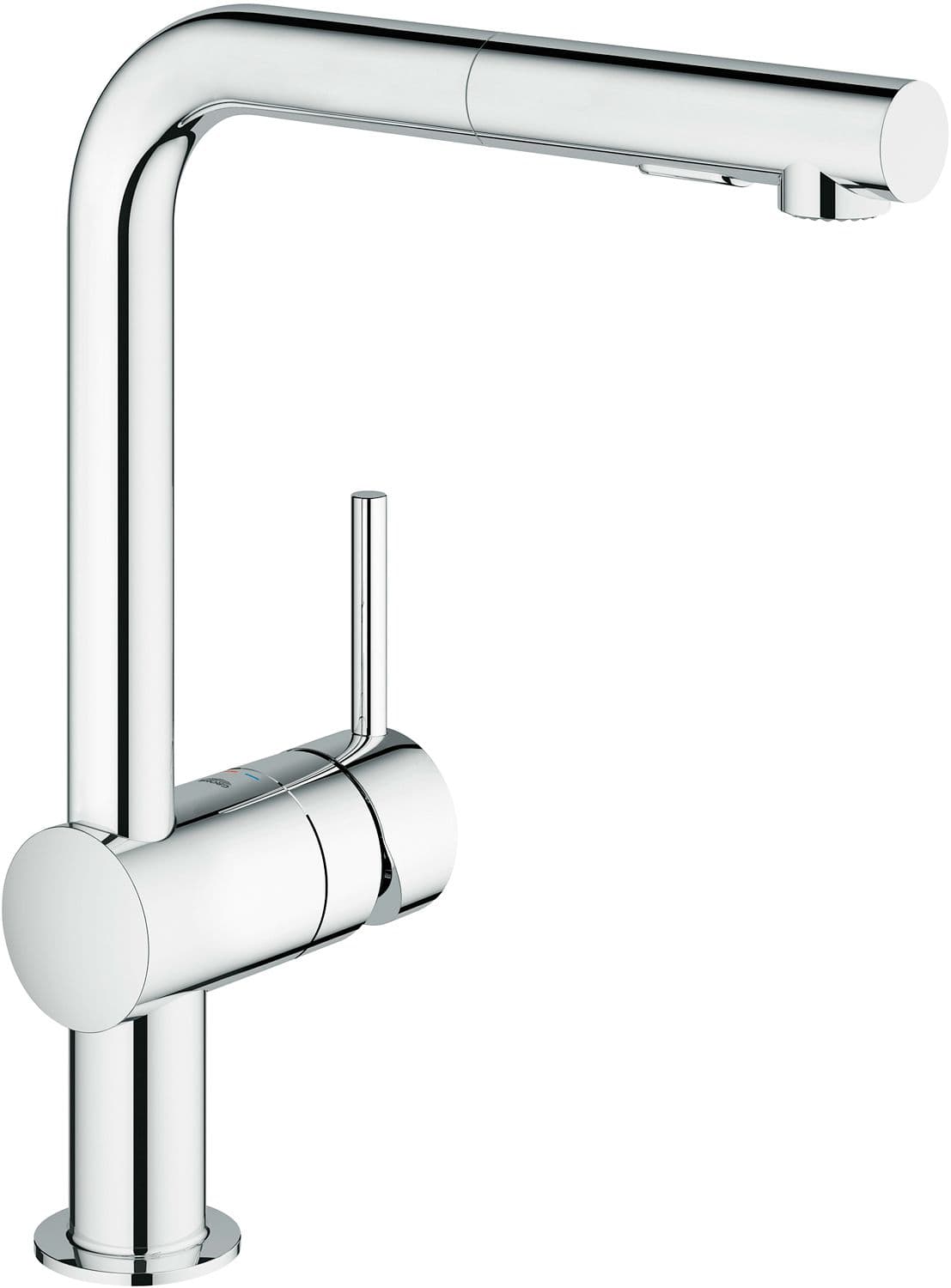 MITIGEUR CUISINE MINTA FG L-BEC DOUCHETTE EXTRACTIBLE 2JET CHROME